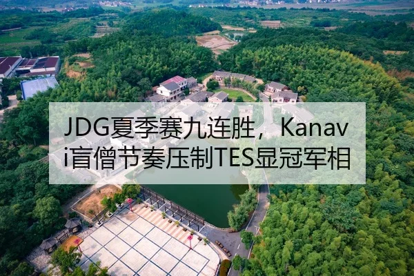 JDG夏季赛九连胜，Kanavi盲僧节奏压制TES显冠军相